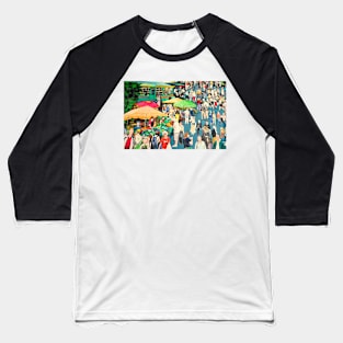 Viktualienmarkt Baseball T-Shirt